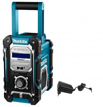 Makita Bouwradio DMR112 FM DAB/DAB+ Bluetooth Alletuinmachines.nl Afbeelding 1