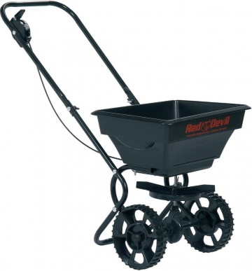 Turfmaster Strooier duwmodel Roteerstrooier - Max. inhoud 25 kg Alletuinmachines.nl Afbeelding 1