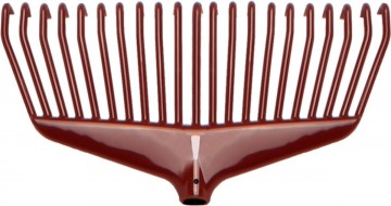 Talen Tools - Bladhark - Nylon - 21 tanden - 20x40 cm - Los Alletuinmachines.nl Afbeelding 1