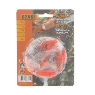 Gehoorbescherming -25 db herbruikbaar Alletuinmachines.nl