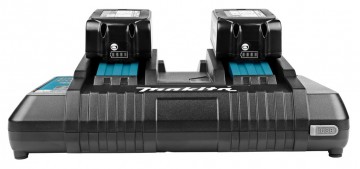 Makita dubelle accu lader DC18RD afbeelding 4