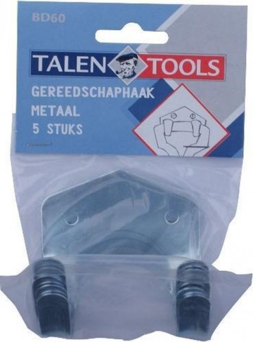Talen Tools - Gereedschaphaak - Metaal - 5 stuks Afbeelding 2