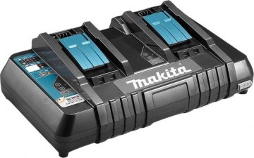 Makita dubelle accu lader DC18RD afbeelding 1