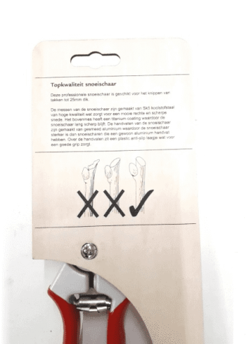 Alletuinmachinesnl talen tools snoeischaar f191 foto 3