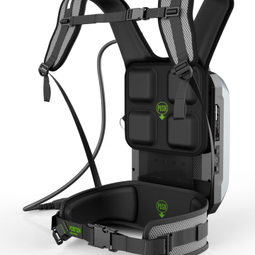 Alletuinmachines.nl Ego ruggedragen accu kit BAX1501 foto 3