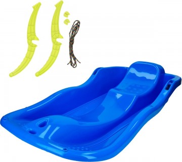 Talen Tools kunststof slede met rem en trekkoord